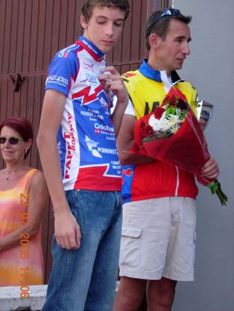 29-Olivier St Germain vainqueur en 3ème catégorie en compagnie de Clément Gayton 2ème