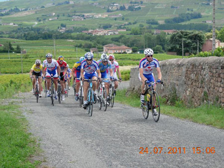 010 Laurent Robert en tete de course